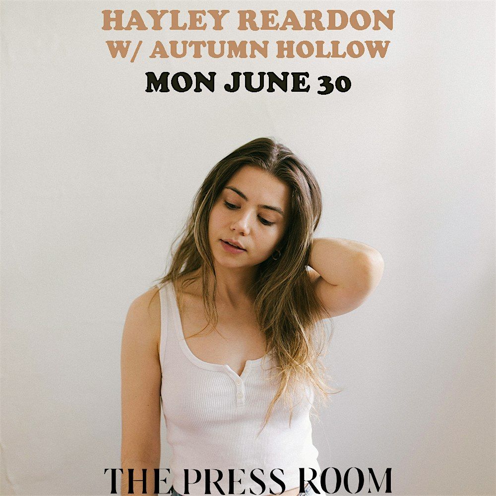 Hayley Reardon w/ Autumn Hollow, 30 June | Event in Portsmouth | AllEvents