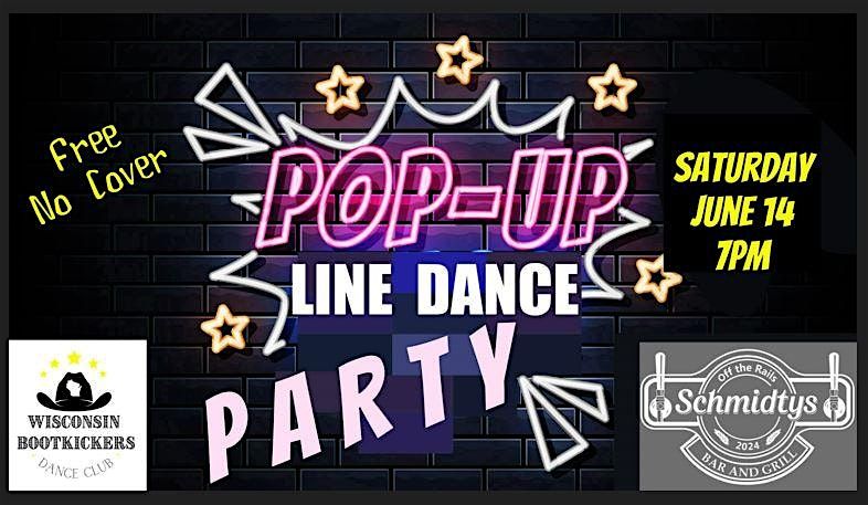 Pop Up Line Dance Party - Brookfield FREE NO COVER, 14 June | Event in Brookfield | AllEvents