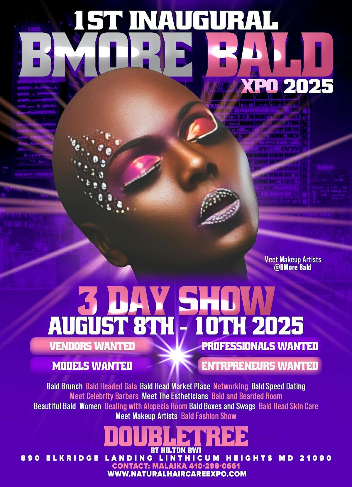 BMore Bald  Expo 2025, 8 August | Event in Linthicum Heights | AllEvents