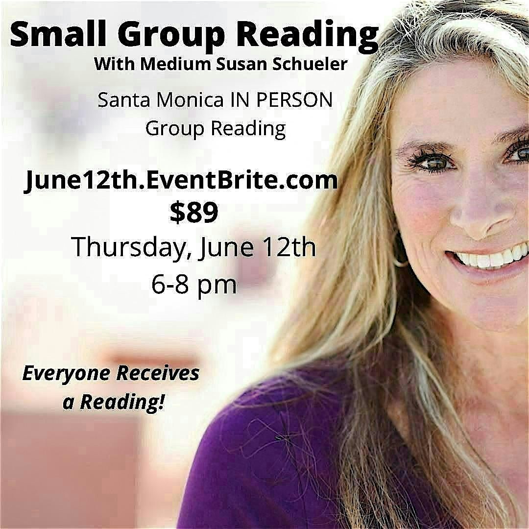 Small  Group Reading with Susan Schueler in Santa Monica, 12 June | Event in Santa Monica | AllEvents