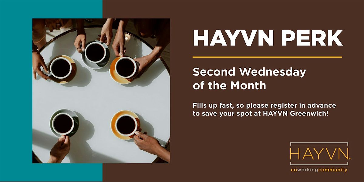 HAYVN Perk, 10 December | Event in Greenwich | AllEvents
