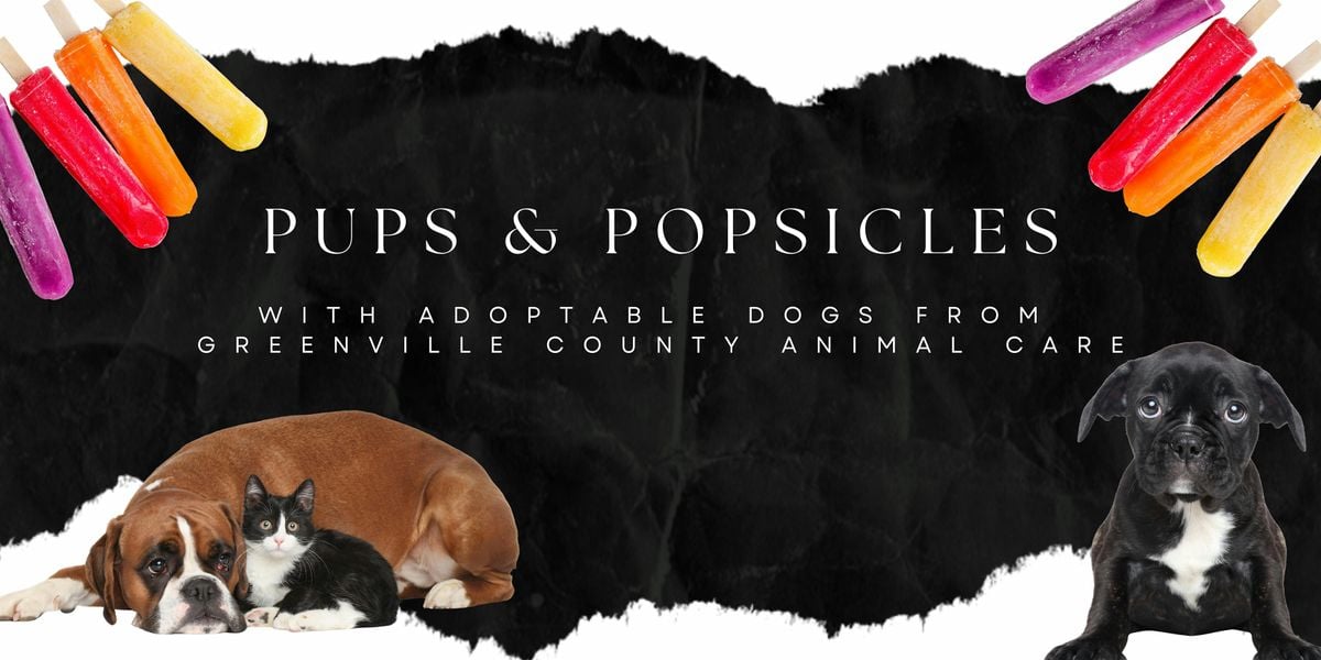 Pups & Popsicles – Dog Adoption & Fundraiser Event, 30 August | Event in Mauldin | AllEvents