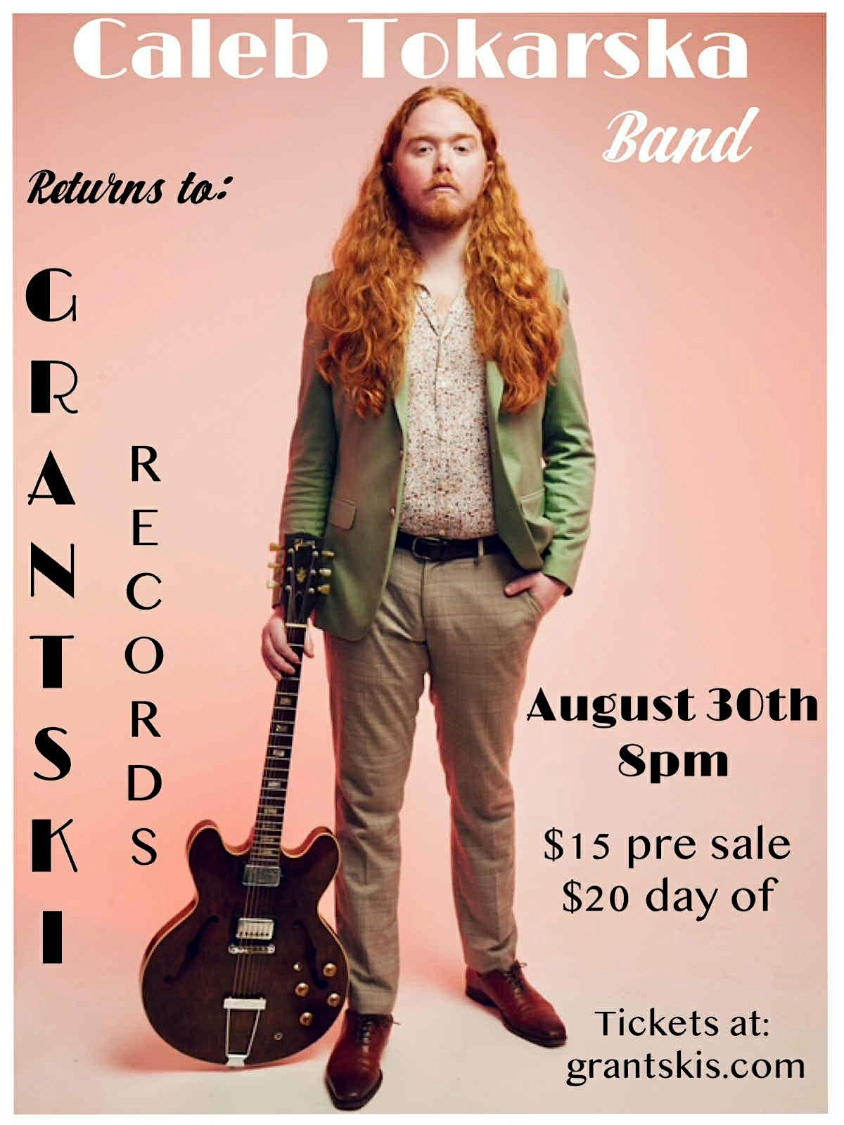 Caleb Tokarska Band Live at Grantski Records, 30 August | Event in Augusta | AllEvents