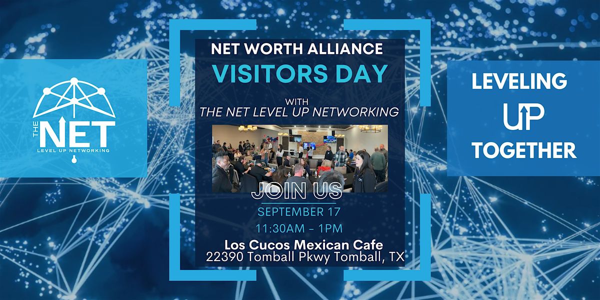 NET  Worth Alliance Visitors Day, 17 September | Event in Houston | AllEvents