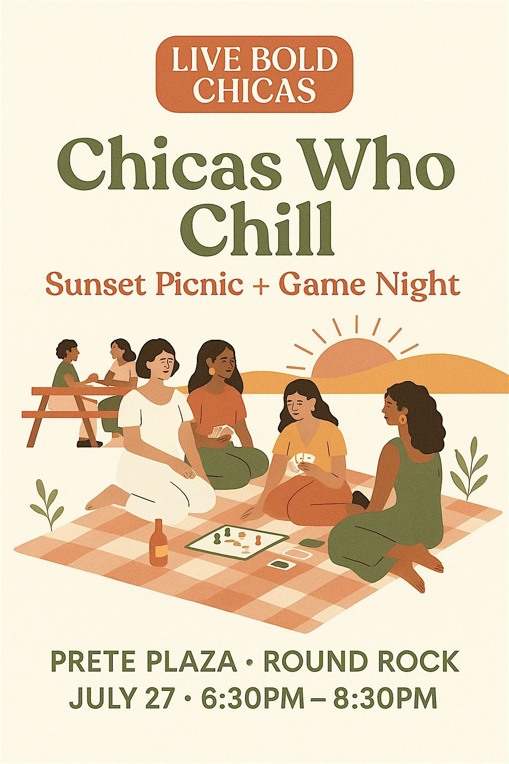 Chicas who Chill Picnic, 27 July | Event in Round Rock | AllEvents