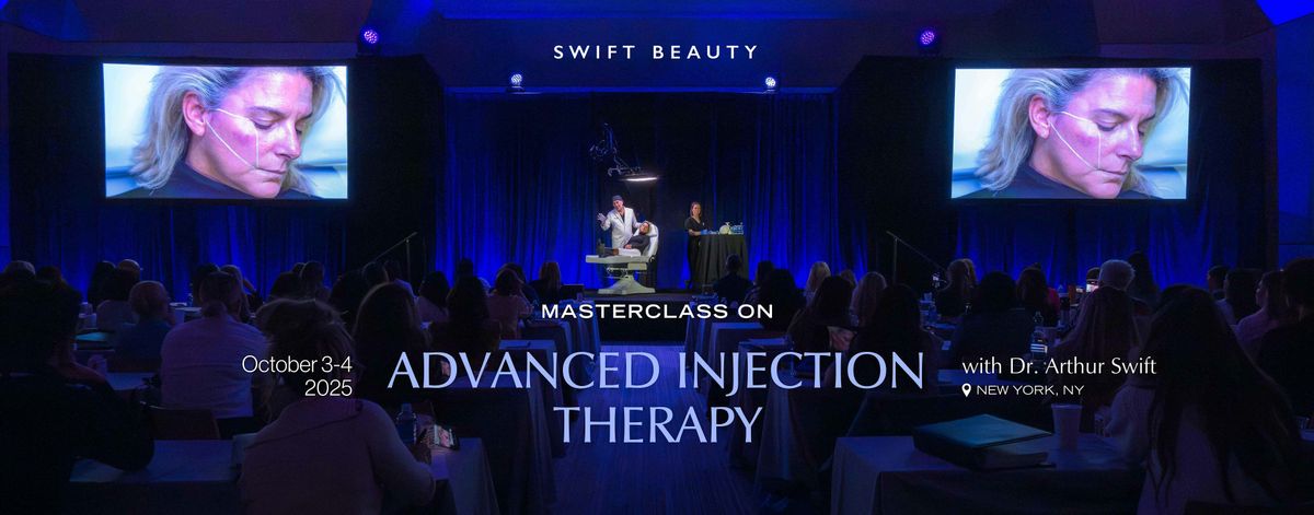 Advanced Injection Therapy with Dr. Arthur Swift - NYC, 3 October | Event in New York | AllEvents