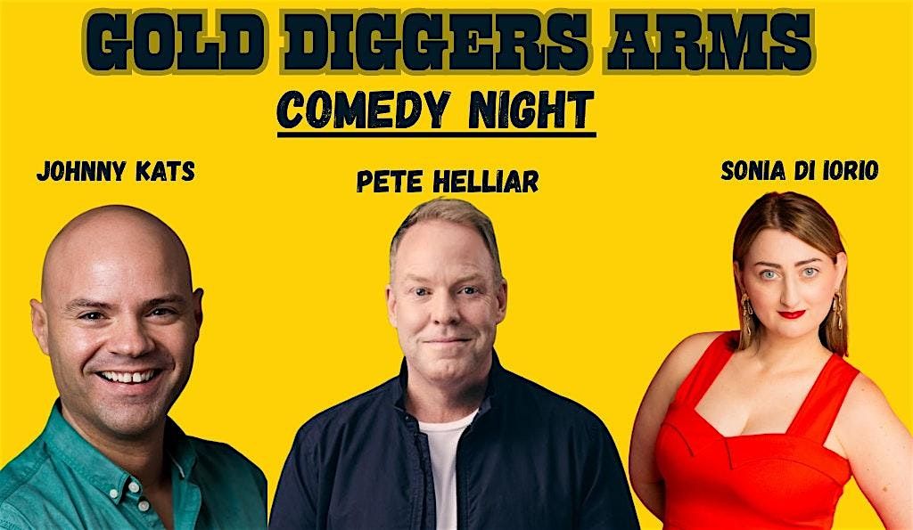 Pete Helliar - Gold Diggers Arms Comedy Night, 20 August | Event in Newtown | AllEvents