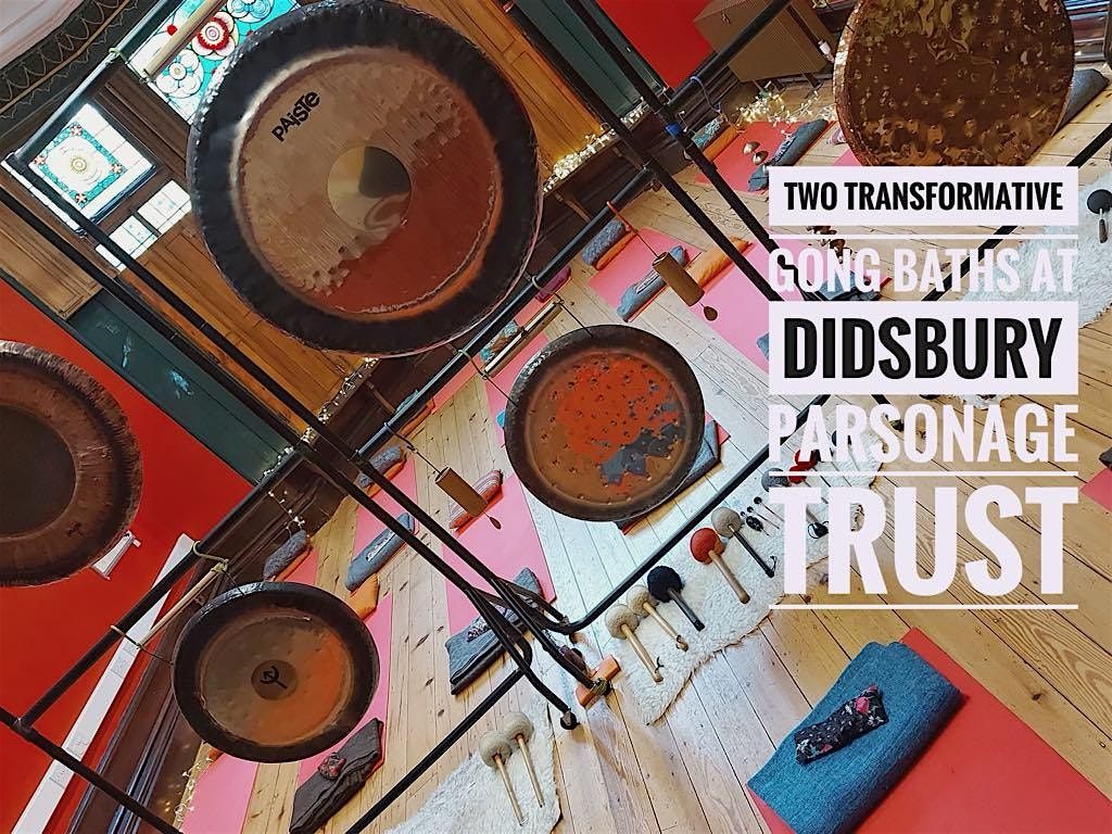 Copy of 8.40pm Gong Bath at The Didsbury Parsonage, Didsbury. £20, 22 October | Event in Didsbury | AllEvents