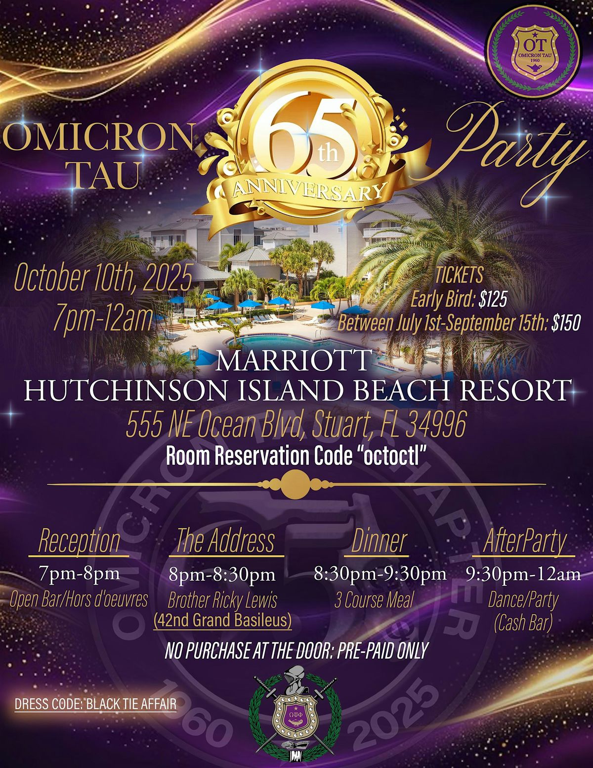 Omicron Tau 65th Chapter Anniversary Celebration, 10 October | Event in Stuart | AllEvents