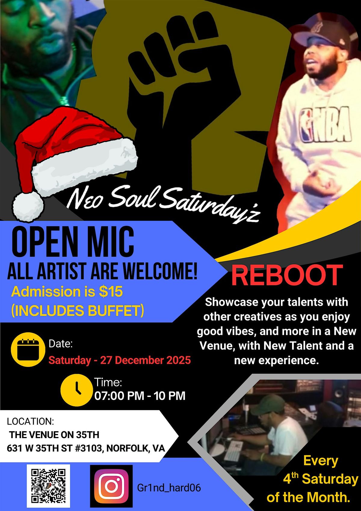 Neo Soul Saturdayz, 27 December | Event in Norfolk | AllEvents