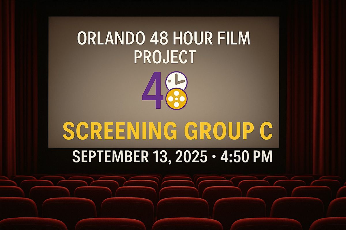 48 Hour Film Project Screening Group C, Orlando Premiere 14