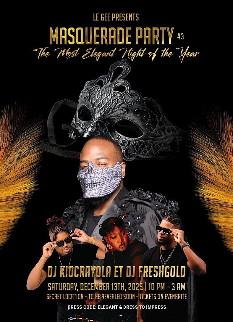 Masquerade party - 3rd Annual, 13 December | Event in Montréal | AllEvents