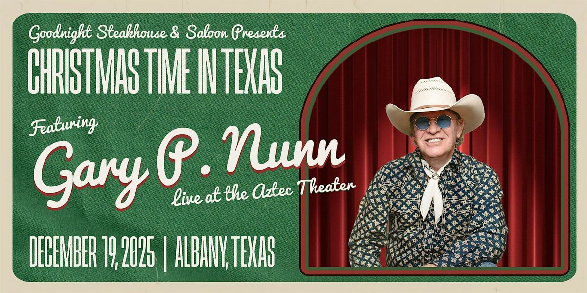Christmas Time in Texas with Gary P. Nunn, 19 December | Event in Albany | AllEvents