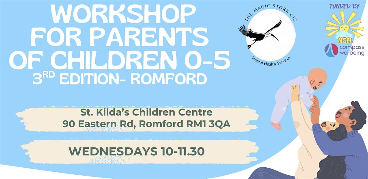 Workshop for parents of children 0-5 THIRD EDITION - Romford | Event in Romford | AllEvents