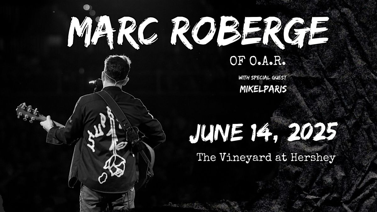 Marc Roberge of O.A.R.: A night of songs and storytelling, 14 June | Event in Middletown | AllEvents