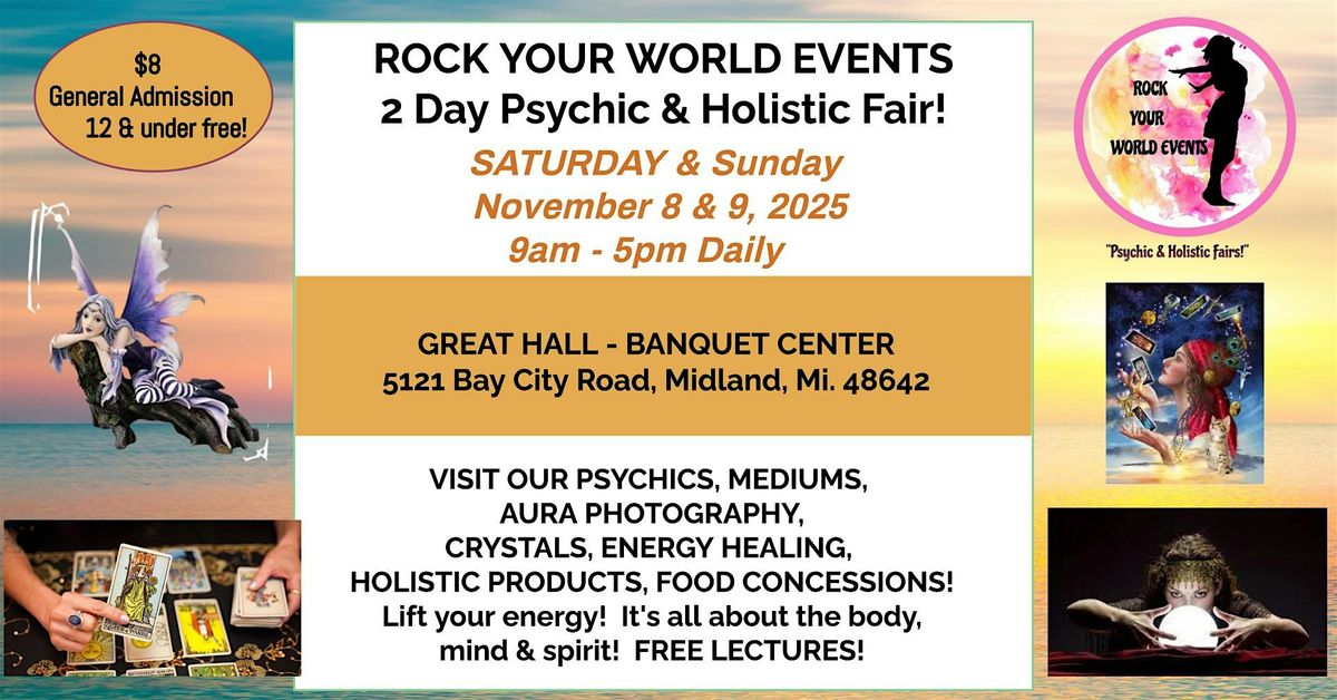 2 Day Psychic & Holistic Fair in Midland!, 8 November | Event in Midland | AllEvents