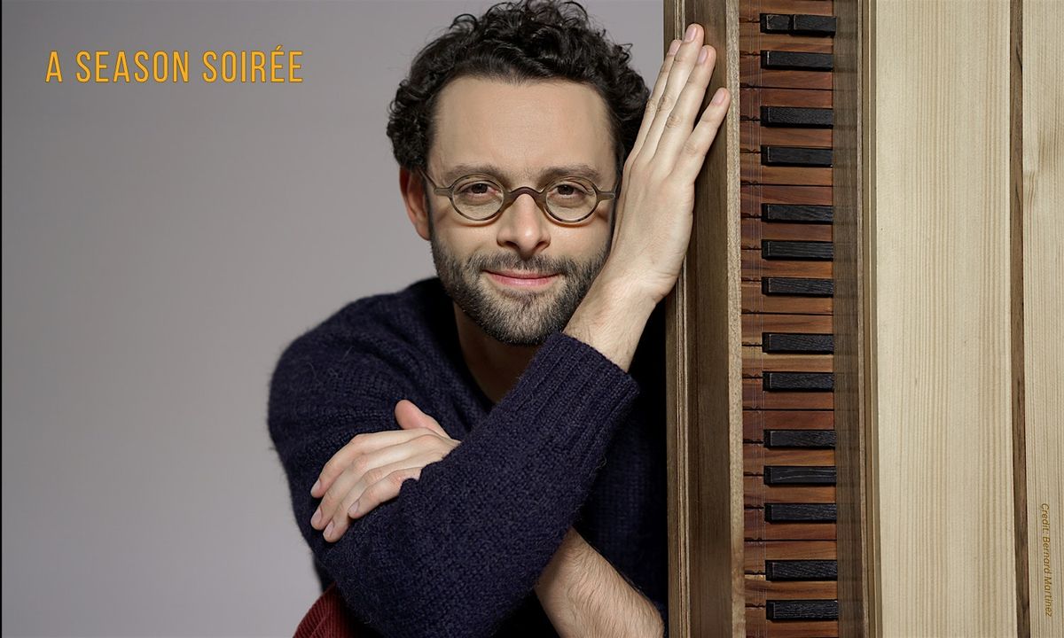 Harpischordist Benjamin Alard plays Bach at  Köthen, The Happy Years, 2 May | Event in Washington | AllEvents