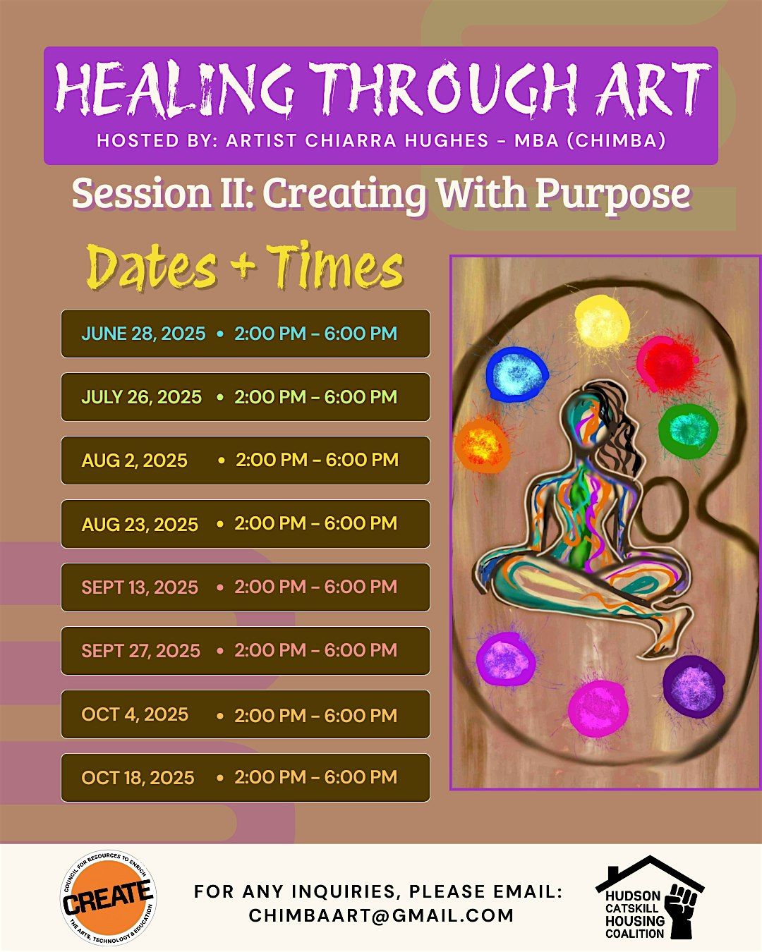 Healing Through Art: Creating With Purpose | Event in Hudson | AllEvents