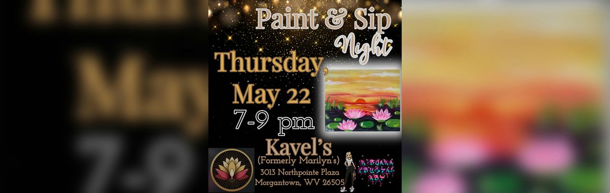 Paint & Sip Night, 22 May | Event in Morgantown | AllEvents