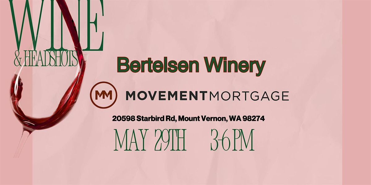 Wine & Headshots, 29 May | Event in Mount Vernon | AllEvents