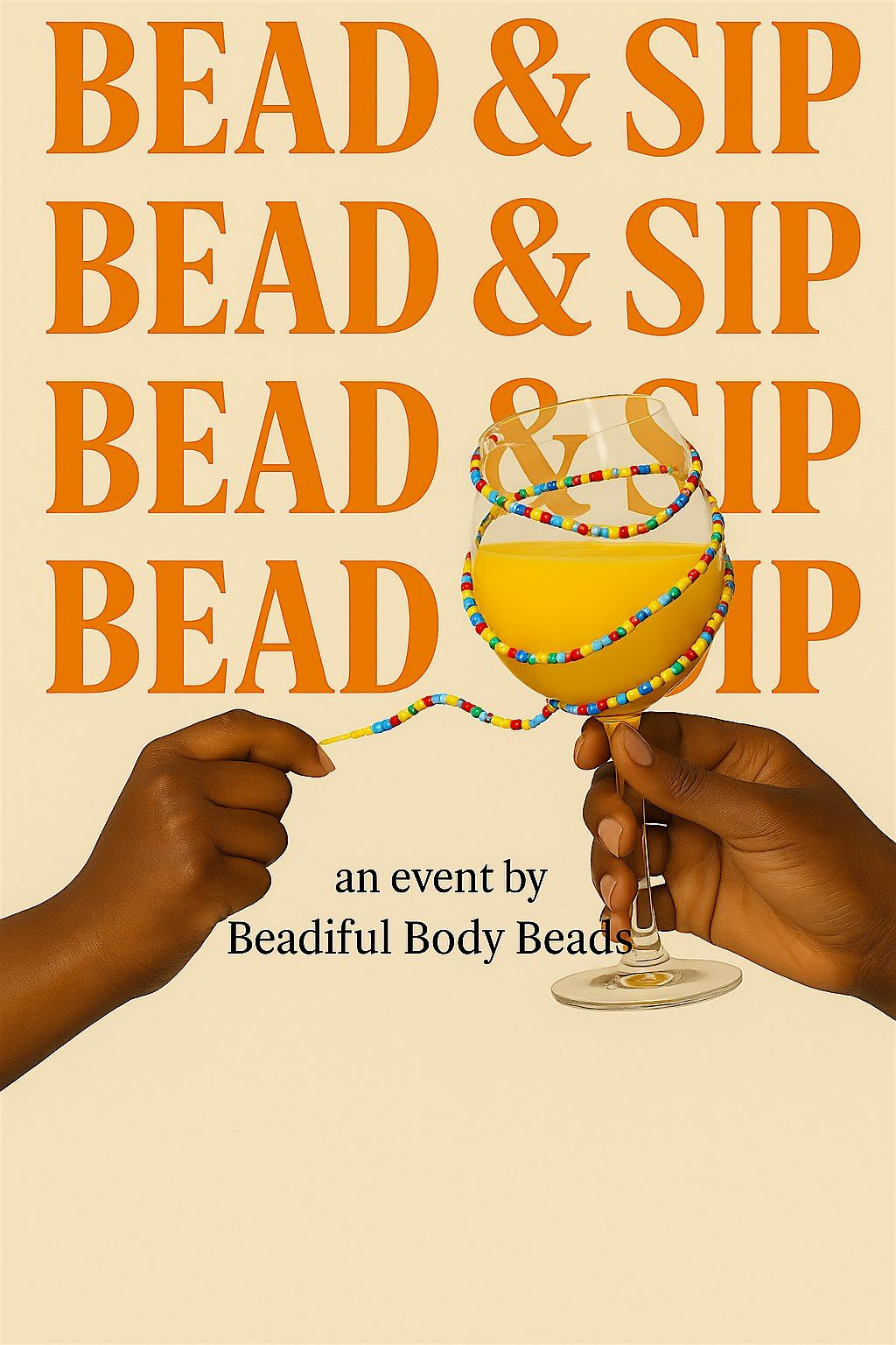 Bead & Sip: Mimosas, Waist Beads & Vibes, 31 August | Event in Rocky Mount | AllEvents