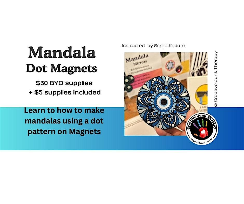 Mandala Dot Magnets | Event in Brandon | AllEvents