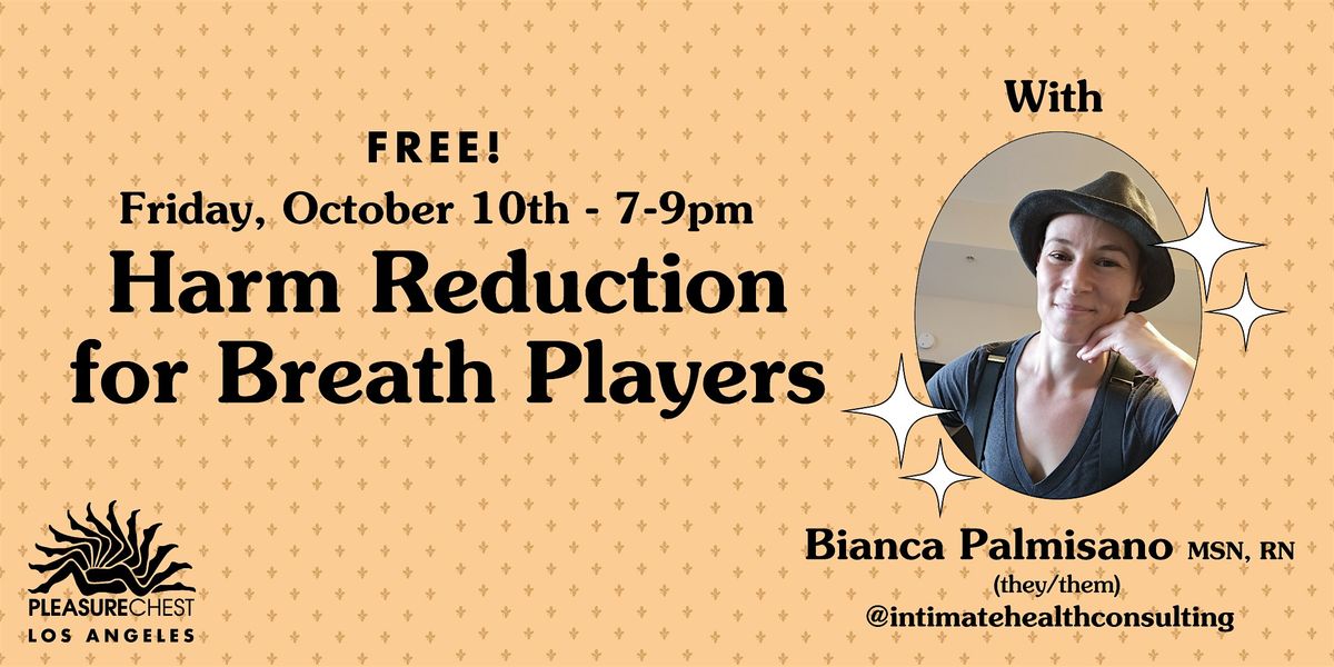 Harm Reduction for Breath Players | Event in West Hollywood | AllEvents