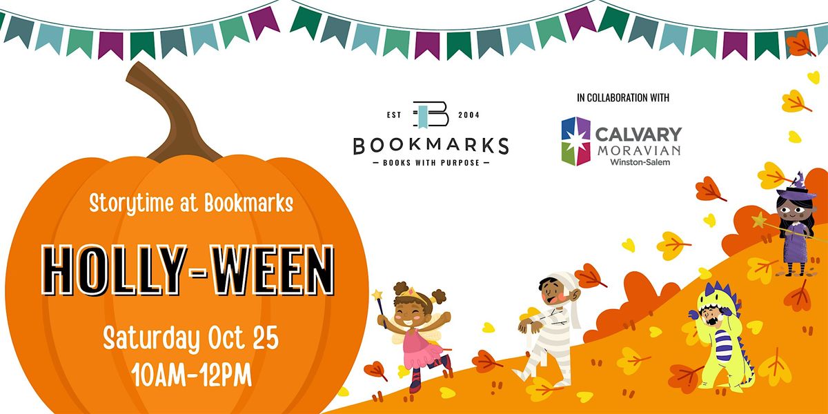 Holly-Ween Storytime at Bookmarks, 25 October | Event in Winston-Salem | AllEvents