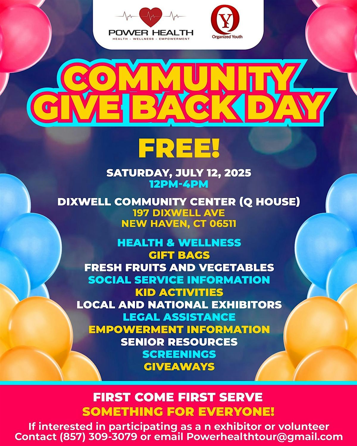 Community Give Back Day-New Haven, CT, 12 July | Event in New Haven | AllEvents