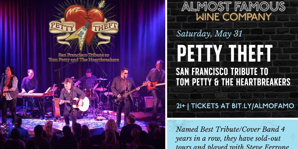 Petty Theft - Tom Petty Tribute Band, 22 June | Event in Ukiah | AllEvents