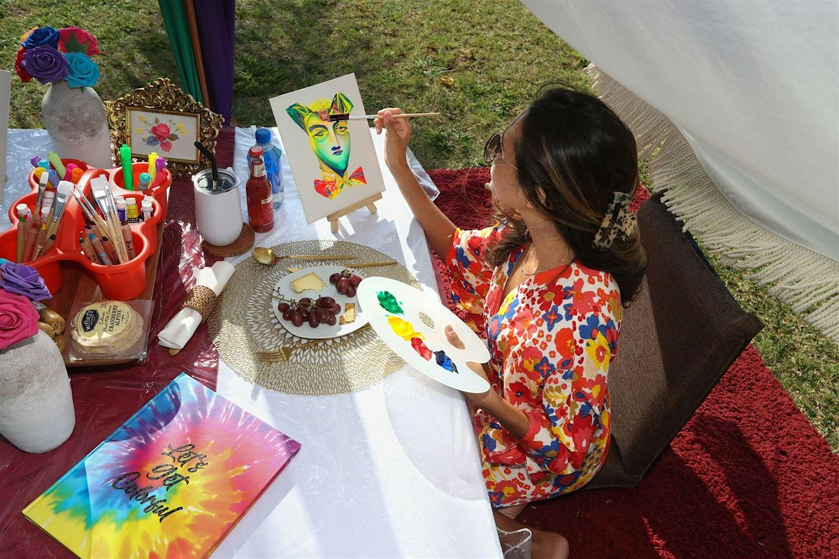 Sip n Paint Picnic for up to EIGHT | Event in Honolulu | AllEvents