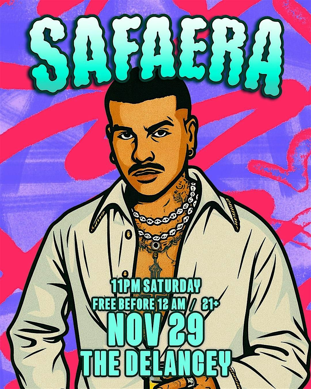 Safaera SATURDAYS @The Delancey | Event in New York | AllEvents
