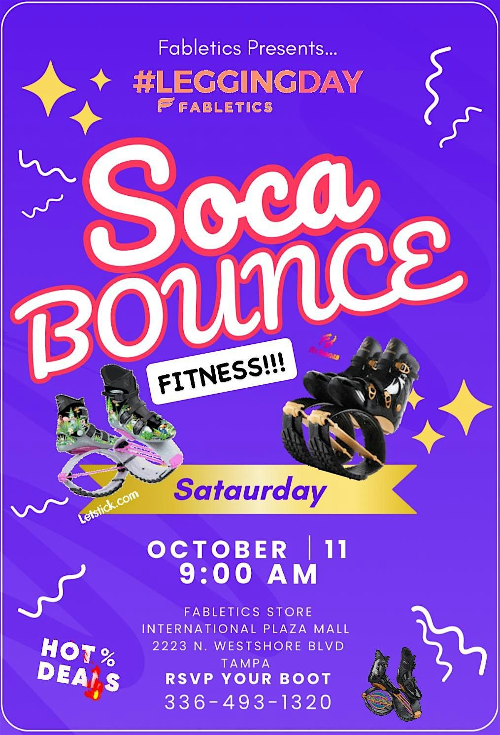 Fabletics  Presents: Soca Bounce by Karnival Bounce Crew, 11 October | Event in Tampa | AllEvents