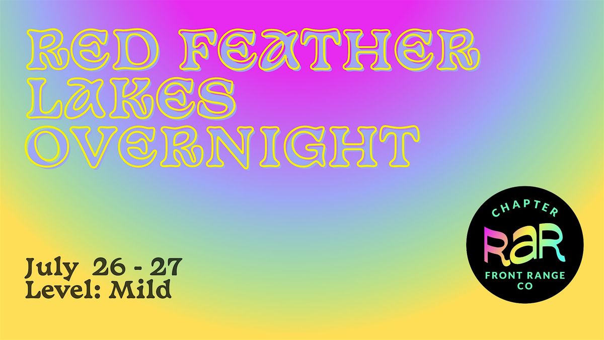 RAR  Mild Bikepacking Overnighter - Red Feather Lakes, 26 July | Event in Woods Landing-Jelm | AllEvents