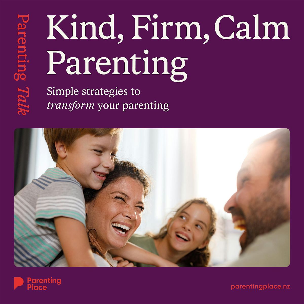 Copy of Parenting Talk: Kind, Firm, Calm Parenting, 14 August | Event in Napier | AllEvents
