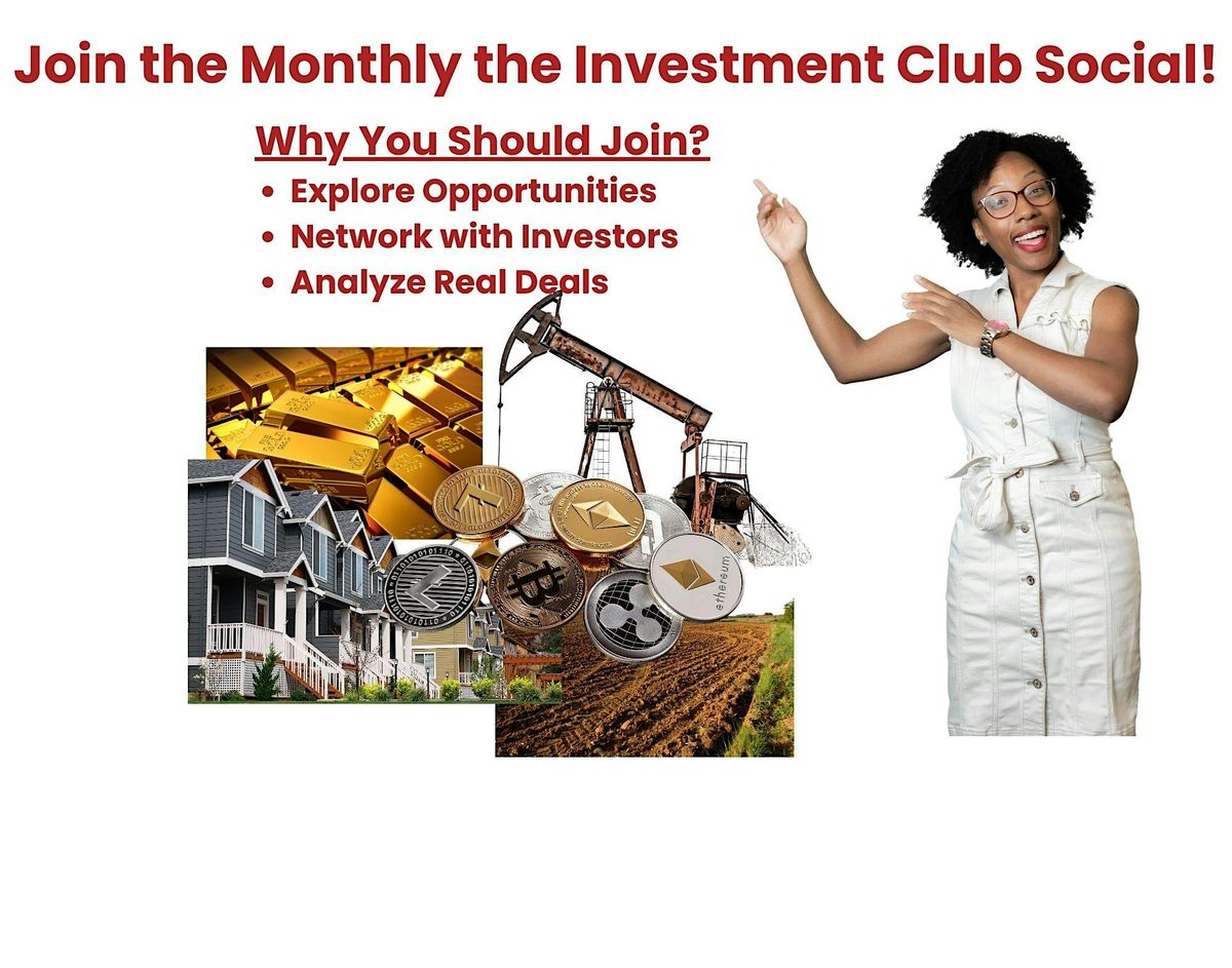 Monthly Investment Club – Where Connections, Deals, and Impact Happen | Event in Gilbert | AllEvents