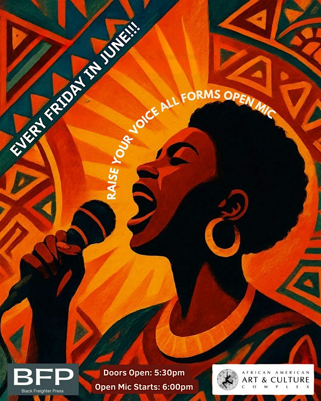 Raise Your Voice Open Mic!!, 27 June | Event in San Francisco | AllEvents