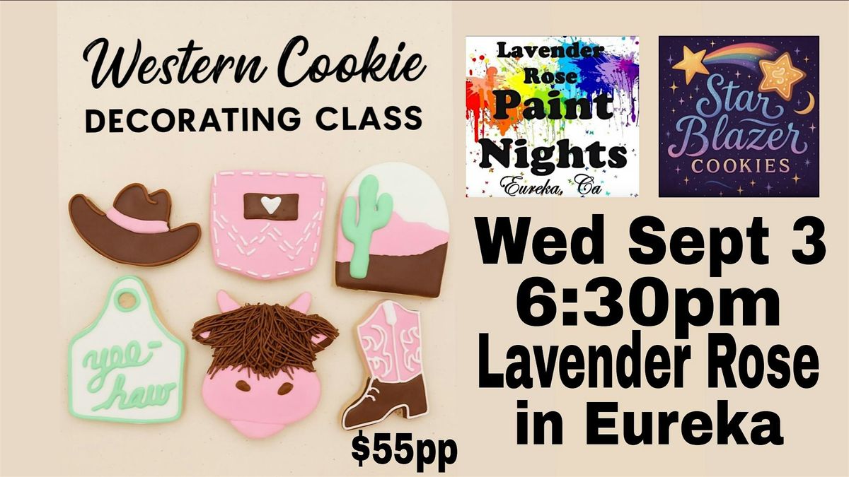 Western Cookie Decorating Class at Lavender Rose in Eureka, 3 September | Event in Eureka | AllEvents
