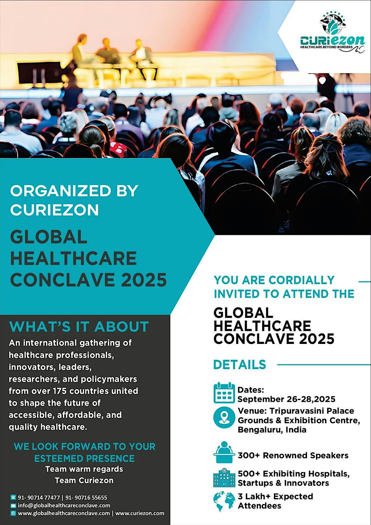 Global Healthcare Conclave 2025, 26 September | Event in Bengaluru | AllEvents