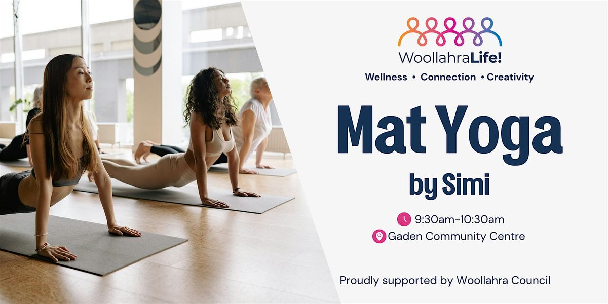 Mat Yoga with Simi: Strengthen & Stretch | Event in Woollahra | AllEvents
