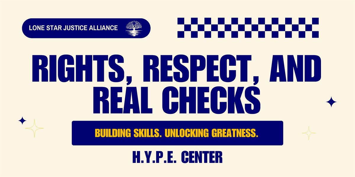 Rights, Respect, and Real Checks, 19 November | Event in Dallas | AllEvents