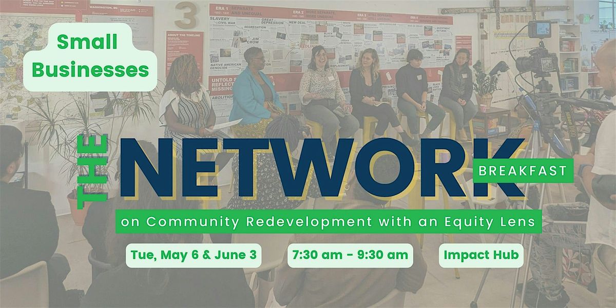 The Network Breakfast on Community Reinvestment with Small Business Owners, 3 June | Event in Baltimore | AllEvents