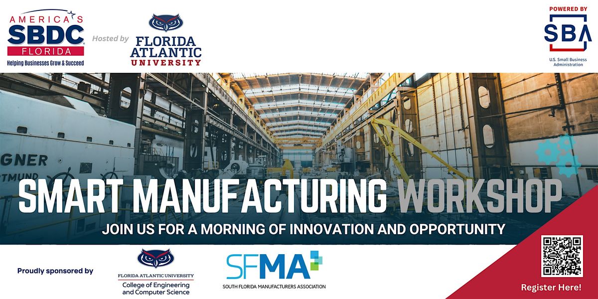 Smart Manufacturing Workshop, 2 December | Event in Hollywood | AllEvents