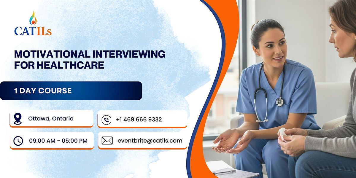 Motivational Interviewing for Healthcare – 1 Day Course in Ottawa, ON, 3 December | Event in Ottawa | AllEvents