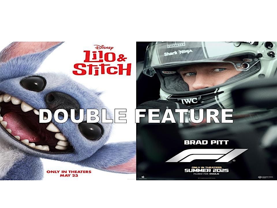 LILO & STITCH - F1 THE MOVIE (Wed & Thurs 7/2-3) DOUBLE FEATURE, 2 July | Event in Bridgton | AllEvents