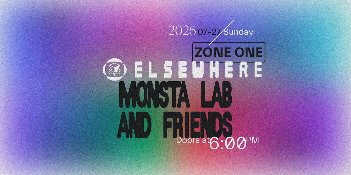 Monsta Lab and Friends, 27 July | Event in Brooklyn | AllEvents