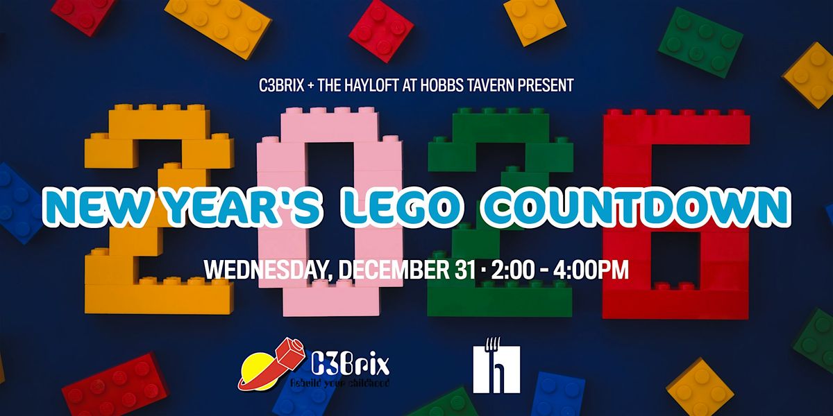 New Year's  Lego Countdown with C3Brix!, 31 December | Event in Ossipee | AllEvents