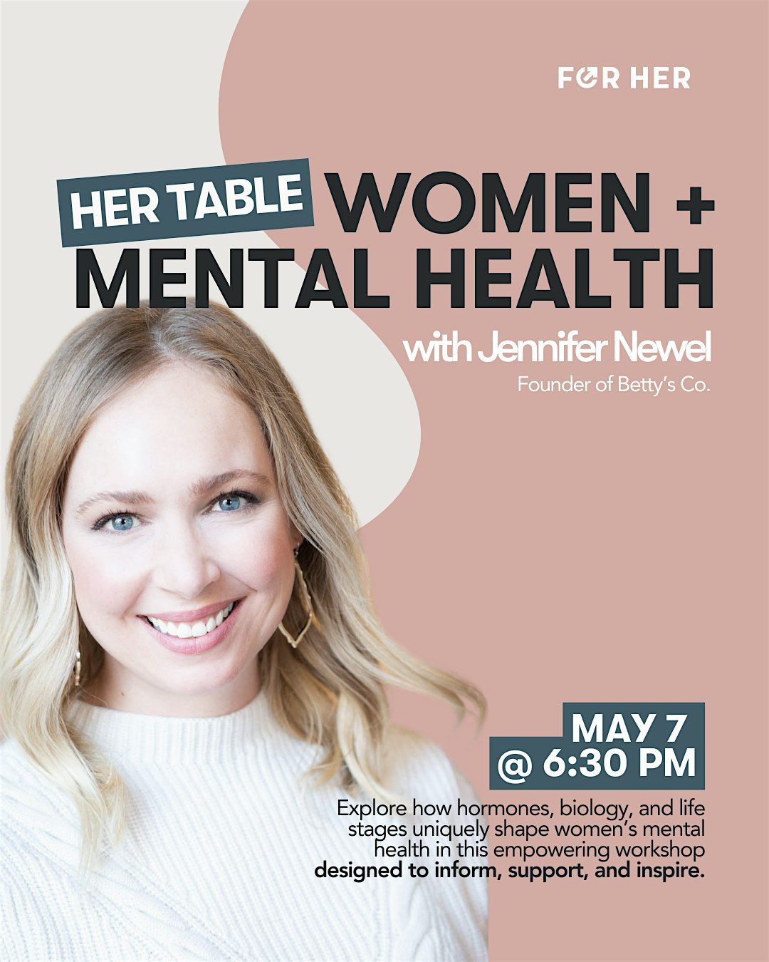 Her Table: Women + Mental Health with Jennifer Newell | Event in San Antonio | AllEvents