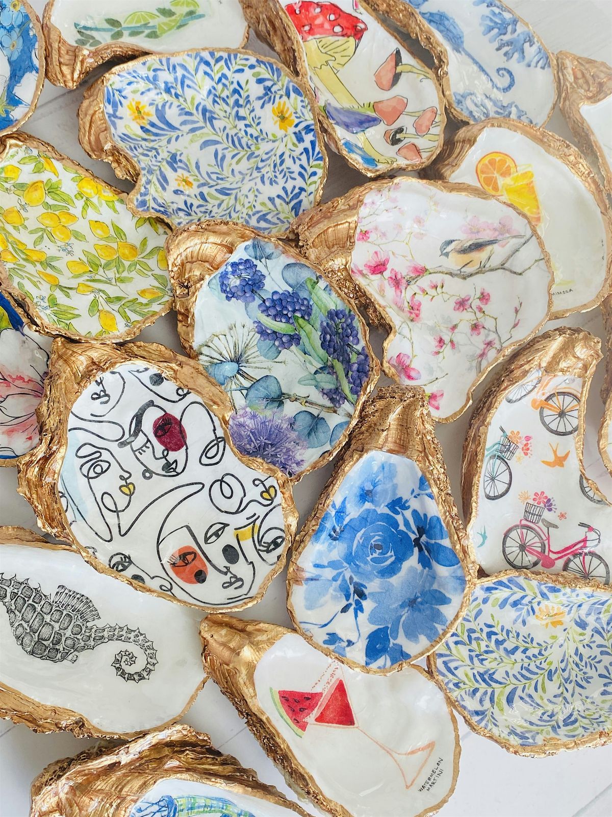 Decoupage Oyster Shell Trinket Dish Workshop, 26 July | Event in Ashburn | AllEvents