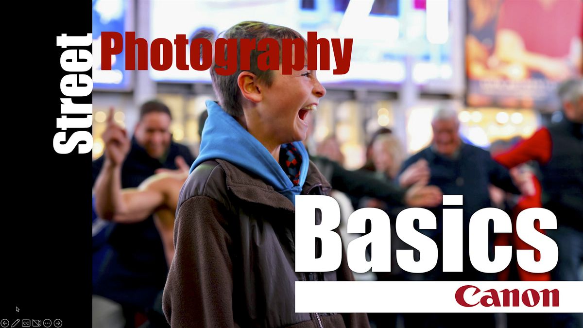 Street Photography Basics - Seminar by Canon, 31 May | Event in Pensacola | AllEvents